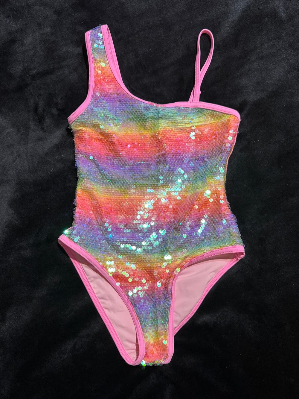 Lola & the Boys Rainbow Bathing Suit Swimsuit size 4
